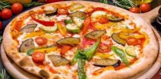 Pizza vegetariana ricetta