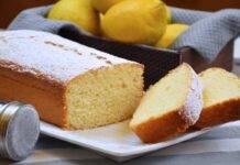 plumcake limone ricotta ricetta FOTO ricettasprint