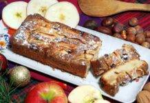 Plumcake soffice mela nocciole uvetta ricettasprint
