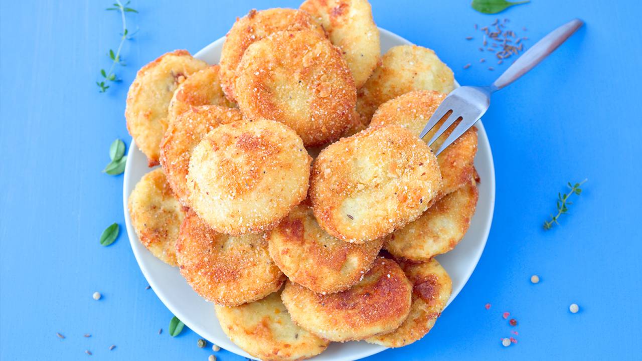 Frittelle al forno di cavolo