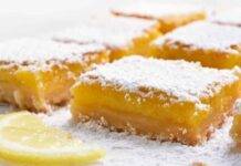 Quadratini di mandorle e limone ricettasprint