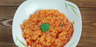 Riso rosso al pomodoro ricetta