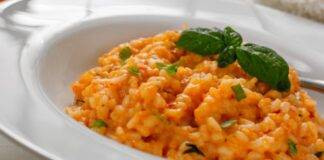 Risotto al pomodoro light ricetta