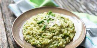 Risotto asparagi e salmone ricetta