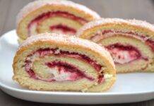rotolo mascarpone marmellata ricetta FOTO ricettasprint