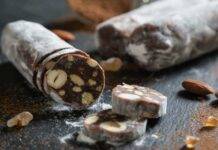 Salame di cioccolato e panettone ricetta