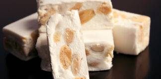 torrone bianco alle mandorle