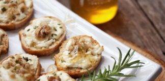 tartine noci ricetta FOTO ricettasprint