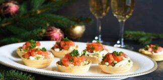 Cestini con salmone