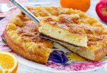 Torta di mele con agrumi