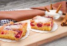 Torta con amarene