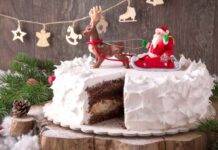 Torta neve natalizia ricetta
