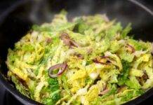 Verza al vapore con tonno e capperi l Golosa e facile da preparare Verza al vapore con tonno e capperi ricetta
