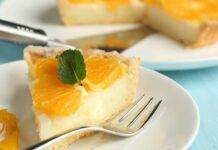 Crostata arancia e cioccolato bianco