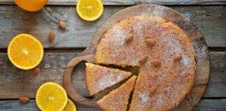 Torta di biscotti all'arancia