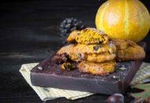 biscotti zucca cioccolato ricetta FOTO ricettasprint
