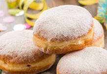 dolci morbidi di carnevale
