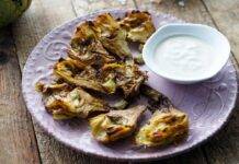 Carciofi in friggitrice