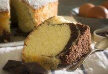 chiffon cake vaniglia cacao ricetta FOTO ricettasprint