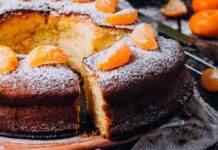 Ciambella alle clementine senza burro | Soffice e profumata Ciambella con mandarini