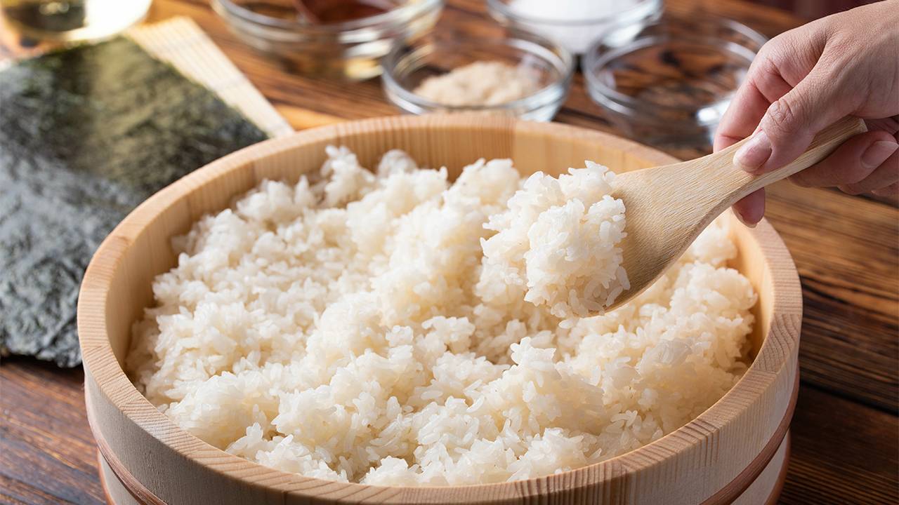 sushi preparazione del riso