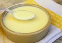 Crema inglese con 3 ingredienti | Dessert veloce e gustoso Crema inglese con 3 ingredienti ricetta