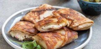 Crespelle al prosciutto light al forno ricettasprint