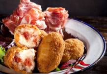 Crocchette spagnole besciamella e prosciutto