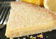 Crostata morbida al limone | una bontà senza lattosio