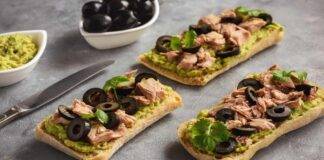 Crostini con tonno