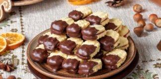 Frollini bicolore con nutella ricetta