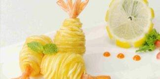 gamberi crosta patate ricetta FOTO ricettasprint