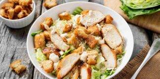 Insalata di pollo con formaggio ricetta