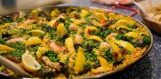 Paella di pesce e verdure ricetta