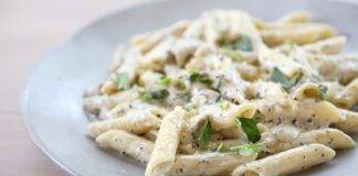 Penne alla crema di tartufo ricetta