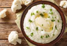 Purè di cavolfiore senza patate e latte, il contorno chetogenico e gustoso Cavolo cremoso chetogenico