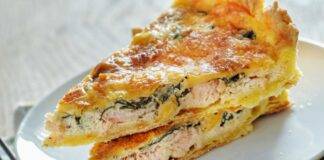 Quiche salmone e spinaci ricetta