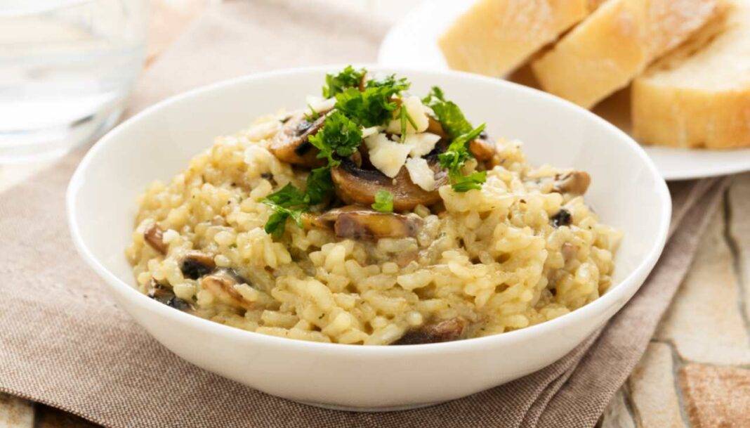 Risotto ai funghi trifolati Semplice, gustoso e pronto in pochi minuti