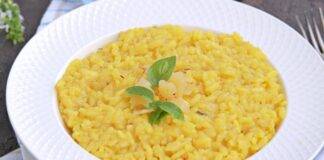 Risotto al limone e ricotta ricetta