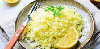 Risotto al limone leggero ricetta