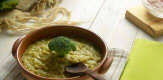 Risotto con broccoli