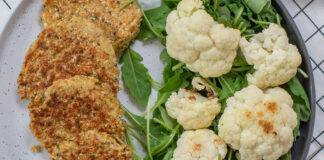 Hamburger di zucchine e formaggio