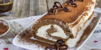 Dolce al tiramisù leggero