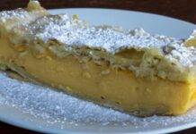 Scendiletto alla crema ricetta