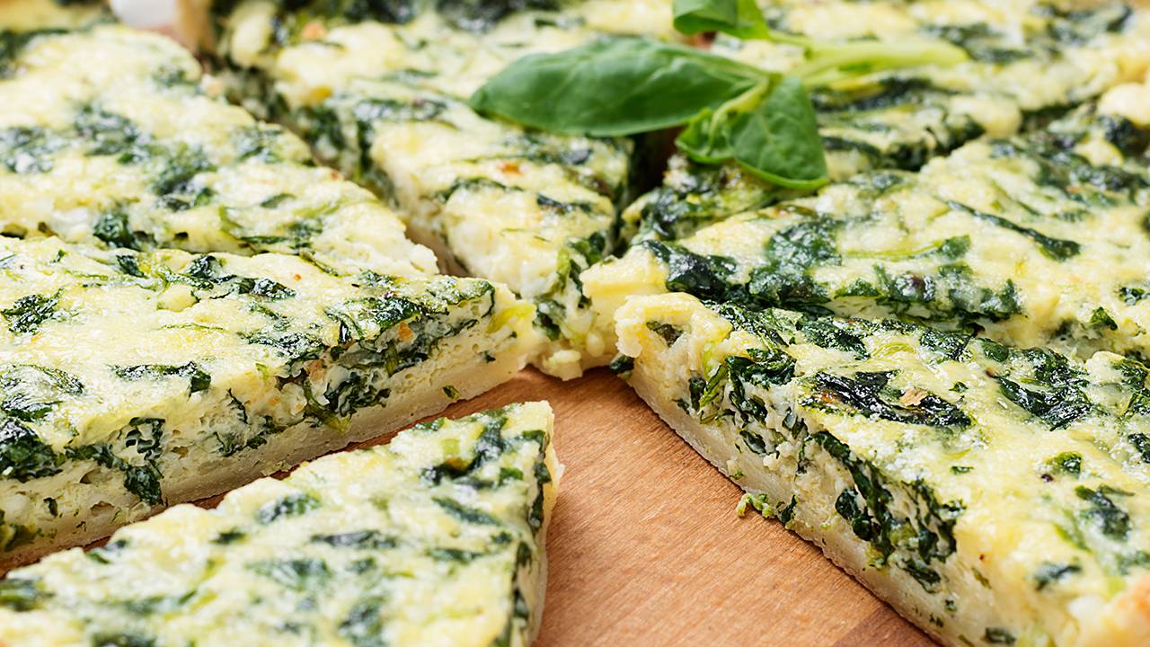 Patate e spinaci filanti al forno