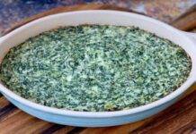 Spinaci e mozzarella al forno | Un contorno veloce e facile da preparare spinaci mozzarella ricetta FOTO ricettasprint