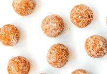 Tartufi dolci di Philadelphia e arancia