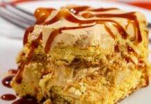 Tiramisù salsa mou | Un dolce diverso ed alternativo tiramisù salsa mou ricetta FOTO ricettasprint