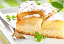 Torta con mele renette e cannella | Semplice e veloce da preparare Torta con mele