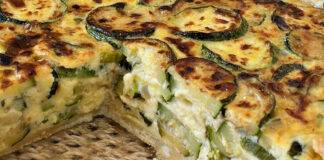 Pasta sfoglia con zucchine